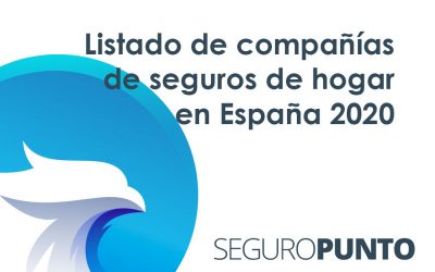 Listado de compañías de seguros de hogar en España 2020
